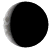 Waning Crescent, 24 days, 23 hours, 38 minutes in cycle